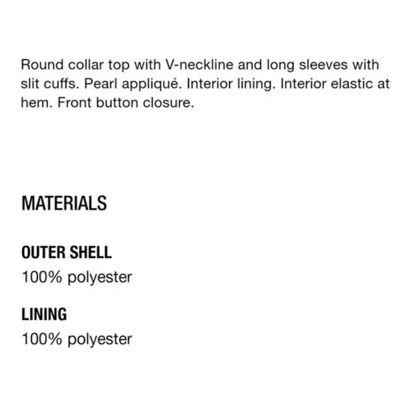 Zara Pearl Blouse - Picture 9 of 9